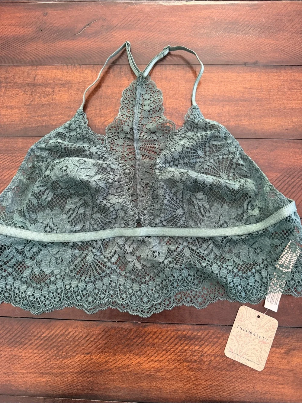 Free People Jaded Lace Bralette